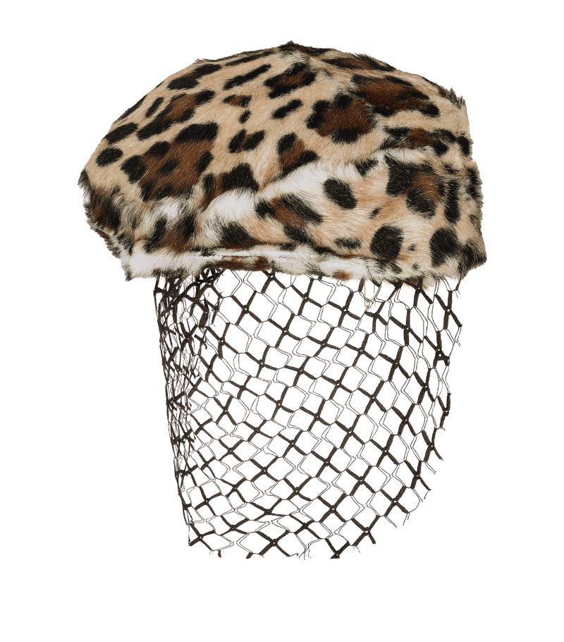 Dolce & Gabbana Dolce & Gabbana Leopard Print Hat