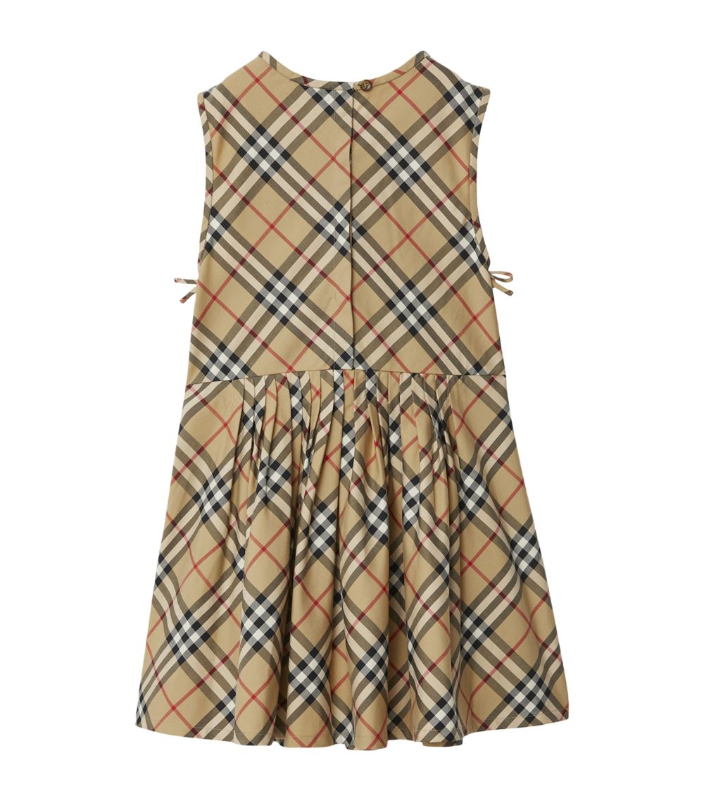 Burberry Burberry Kids Pleated Vintage Check Dress (3-14 Years)