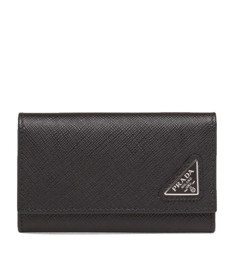 Prada Prada Saffiano Leather Key Case