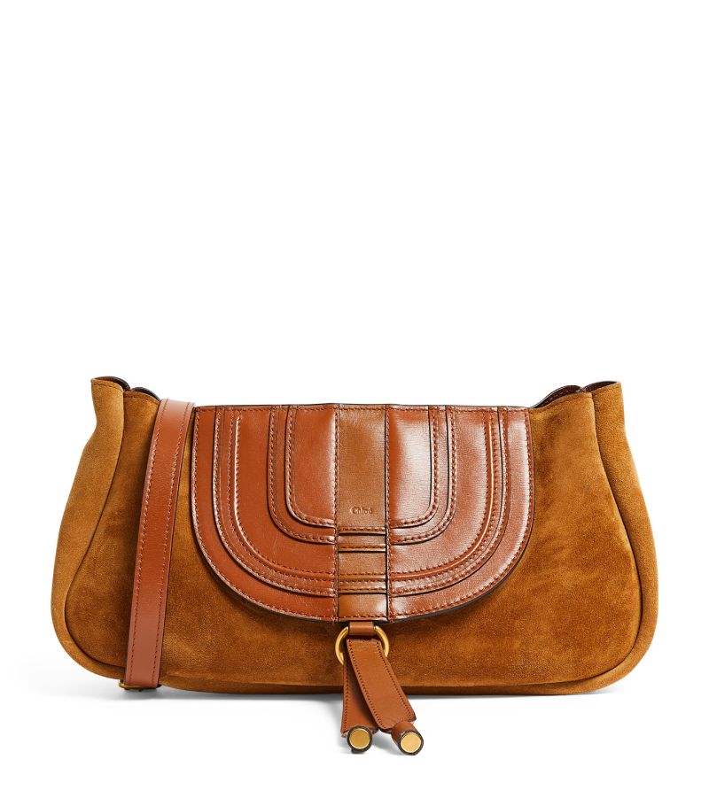 Chloé Chloé Suede Marcie Clutch Bag