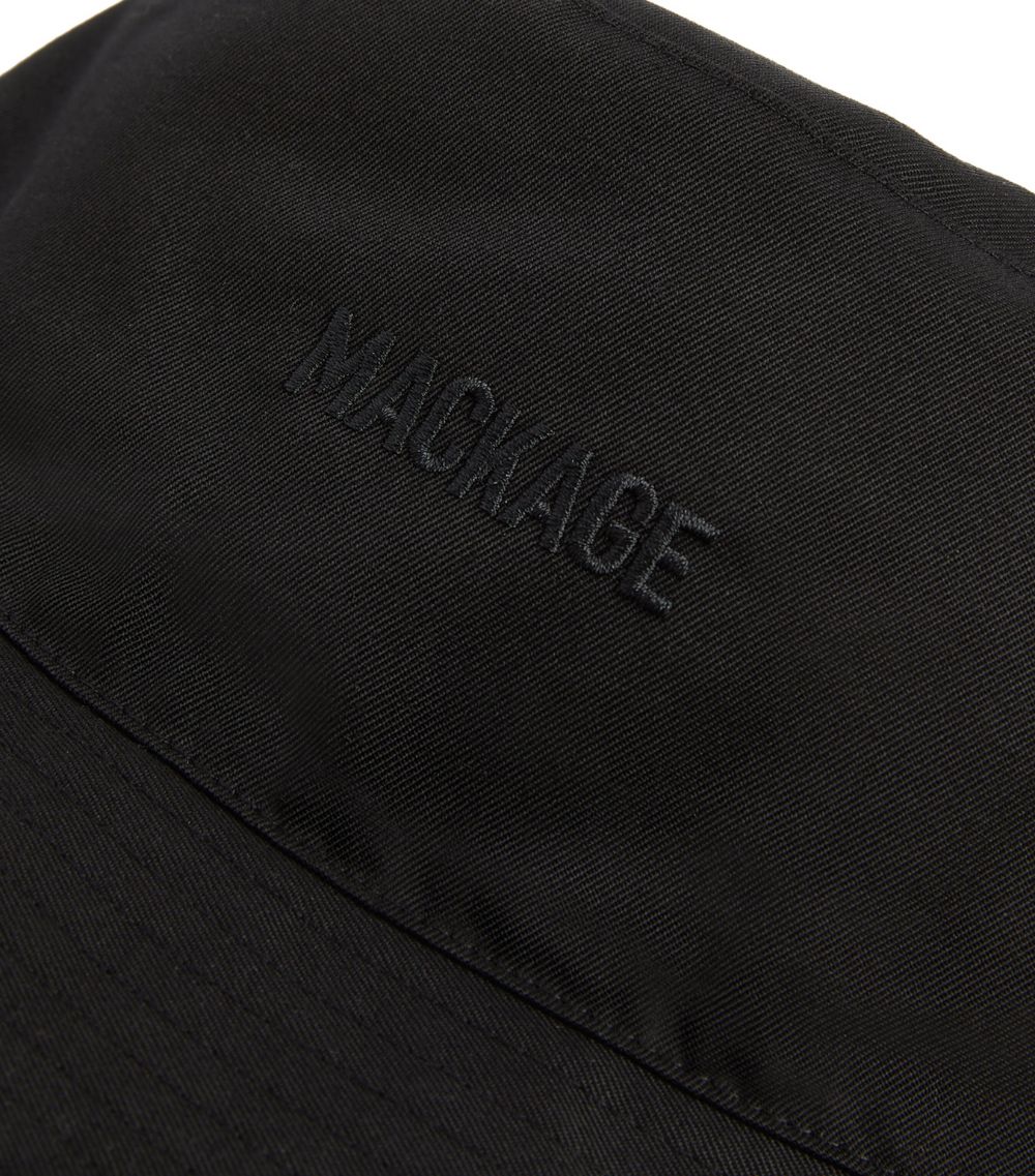 Mackage Mackage Embroidered-Logo Bucket Hat