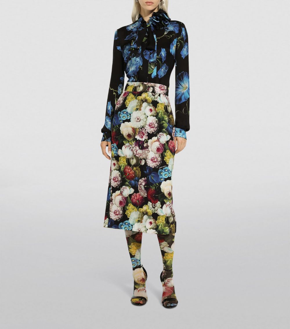 Dolce & Gabbana Dolce & Gabbana Silk Floral Shirt