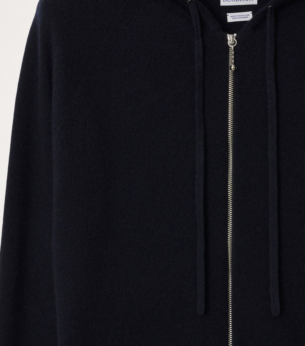 Burberry Burberry Cashmere Zip-Up Hoodie