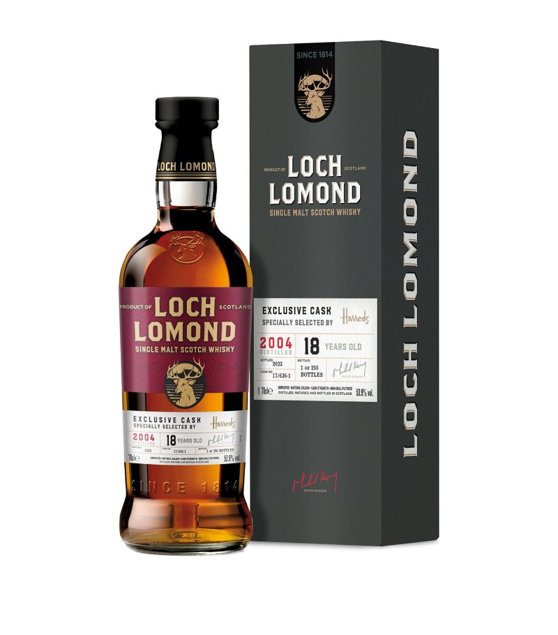 Loch Lomond Loch Lomond X Harrods Single Cask 18-Year-Old Single Malt Scotch Whisky (70Cl)