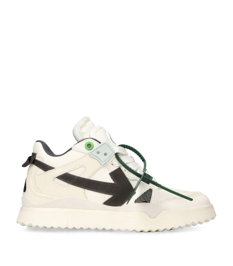 OFF-WHITE Off-White Mid-Top Sponge Sneakers