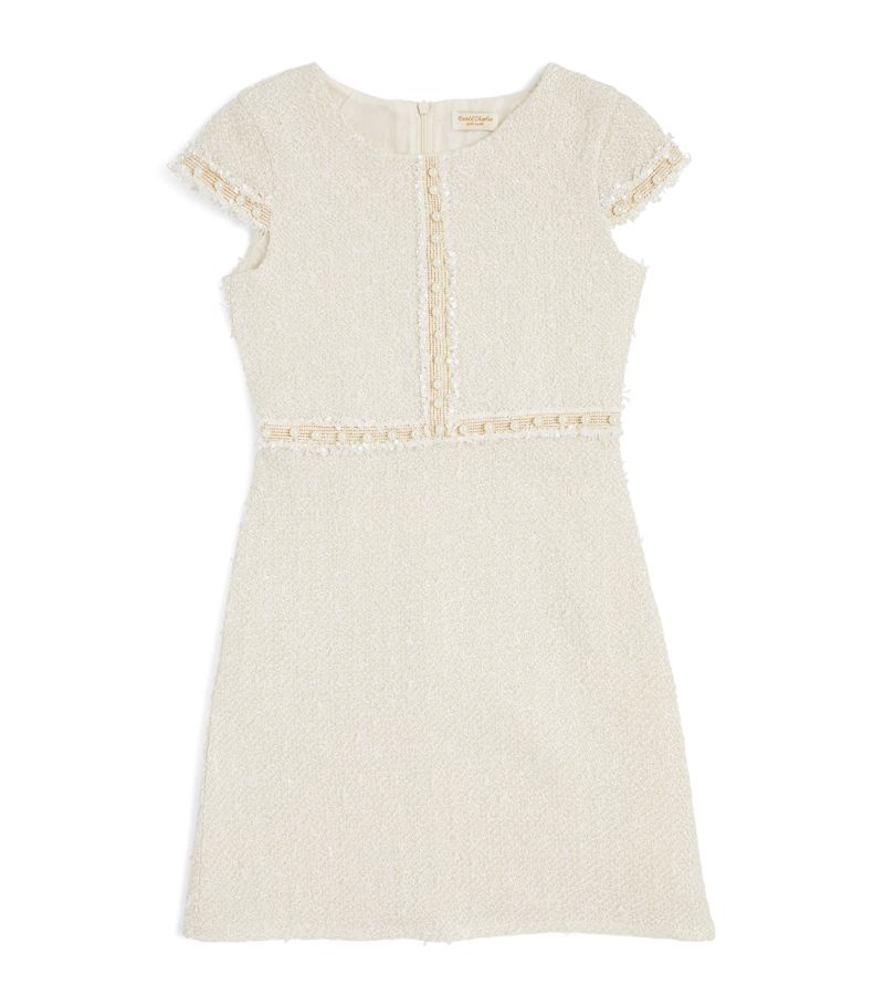 David Charles David Charles Tweed Embellished Dress (8-16 Years)