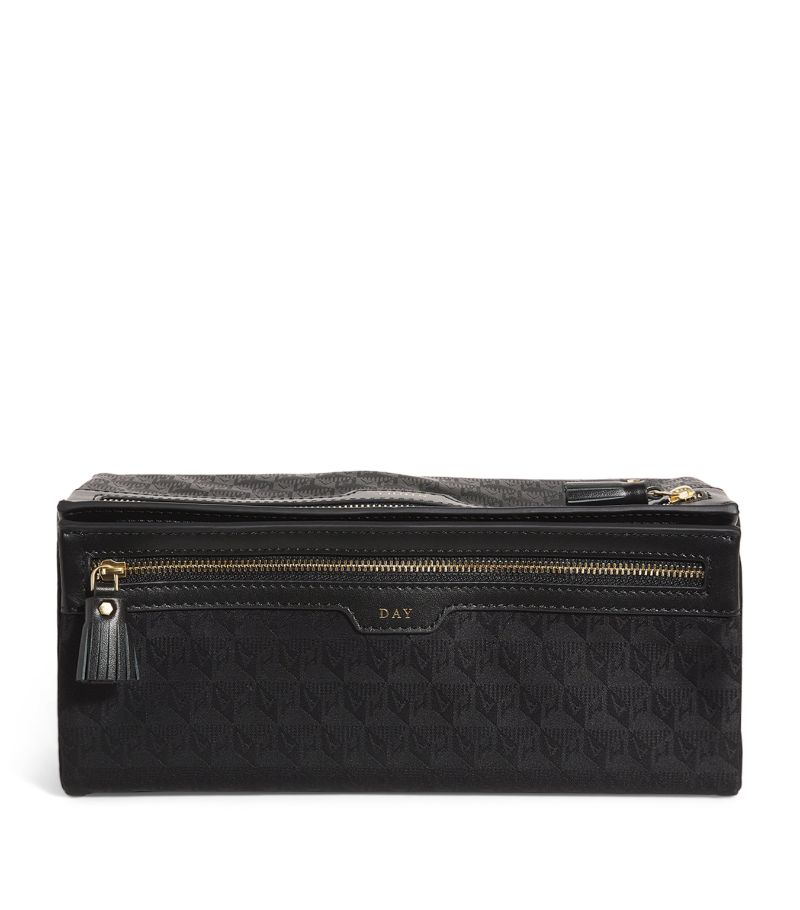 Anya Hindmarch Anya Hindmarch Jacquard Night And Day Pouch