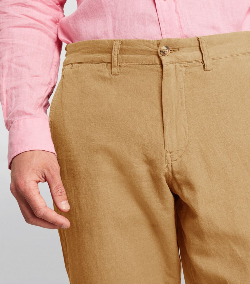 Polo Ralph Lauren Polo Ralph Lauren Linen-Cotton Straight Trousers