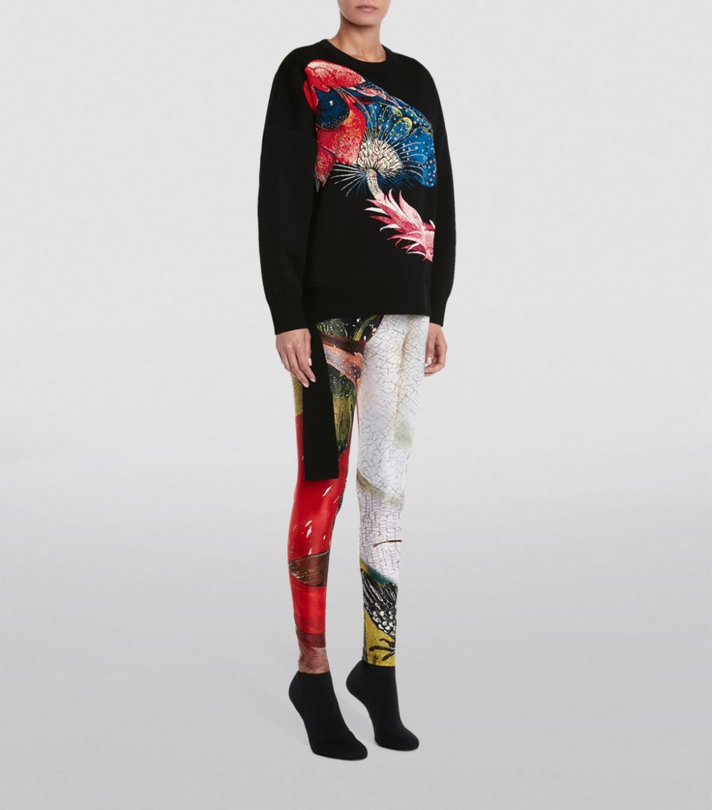 Alexander McQueen Alexander McQueen Floral Motif Sweatshirt