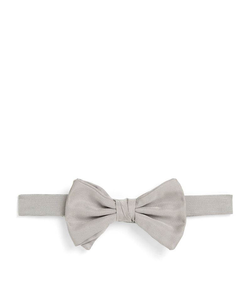 Giorgio Armani Giorgio Armani Mulberry Silk Pre-Tied Bowtie