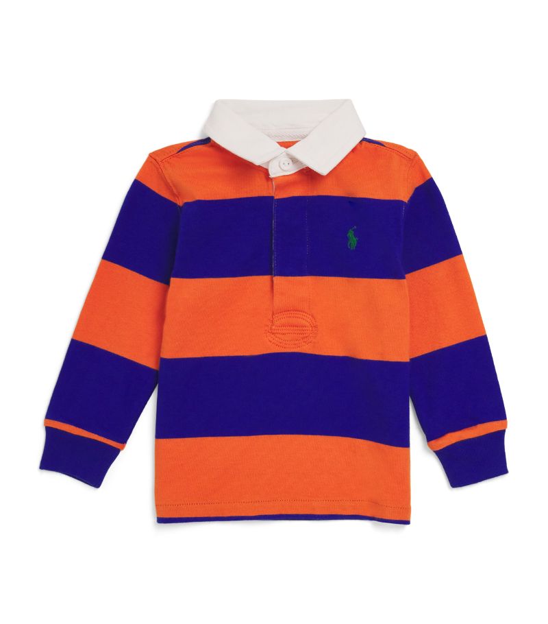 Polo Ralph Lauren Polo Ralph Lauren Kids Cotton Striped Polo Shirt (3-24 Months)