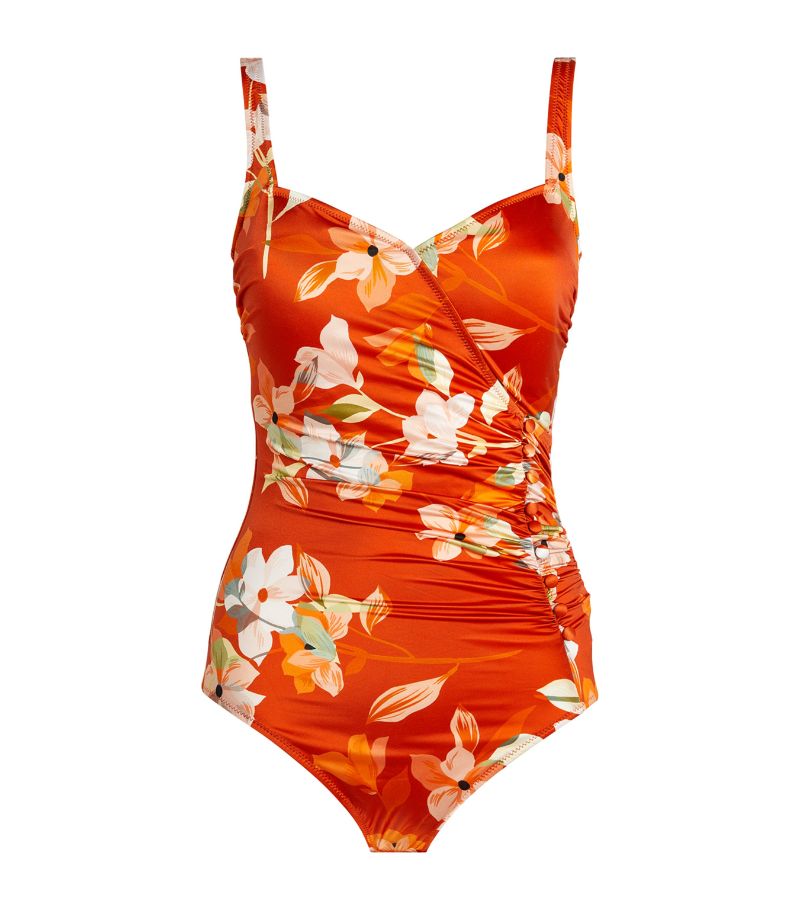 Gottex Gottex Tropical Print Swimsuit