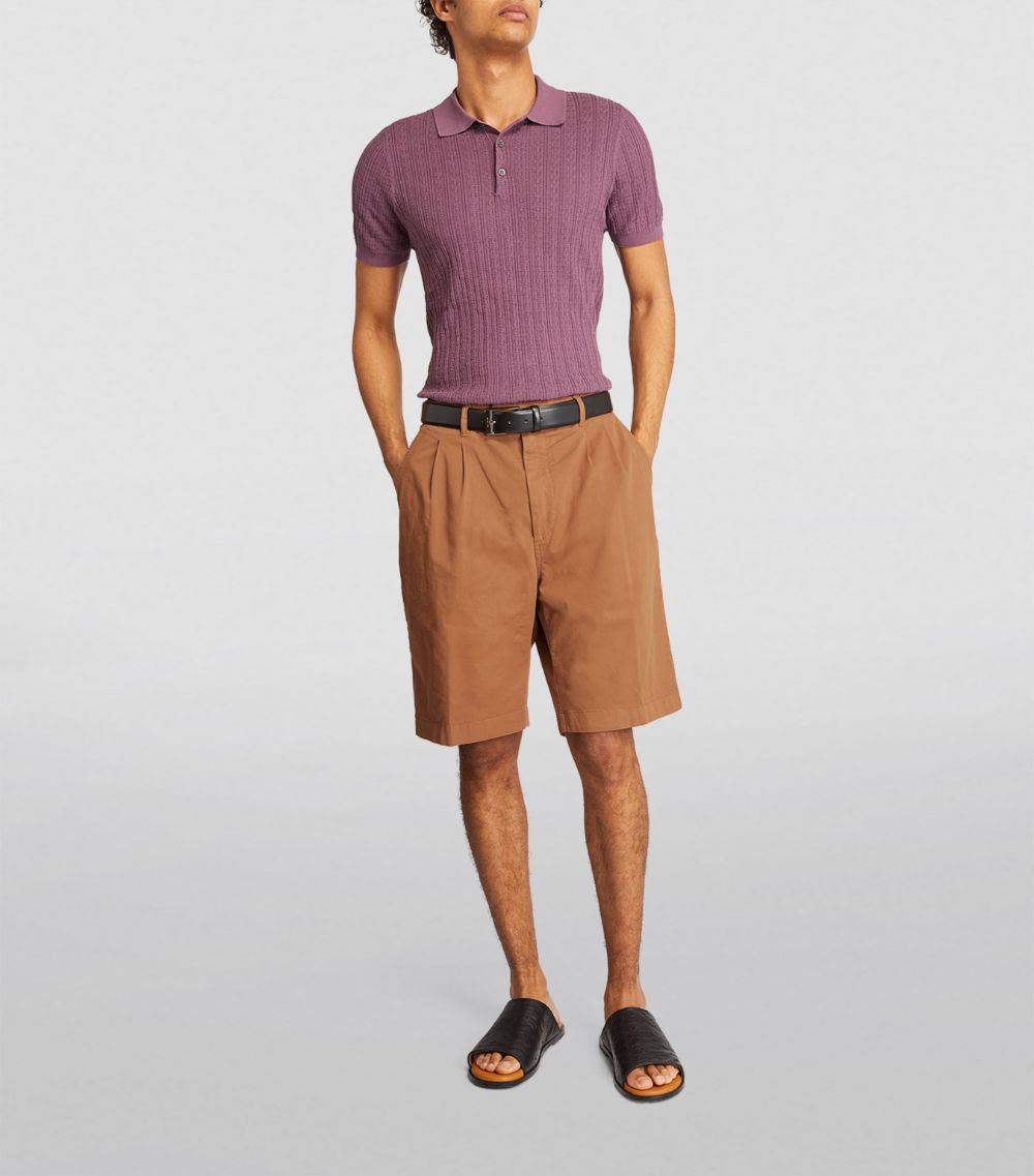 Canali Canali Garment-Dyed Bermuda Shorts