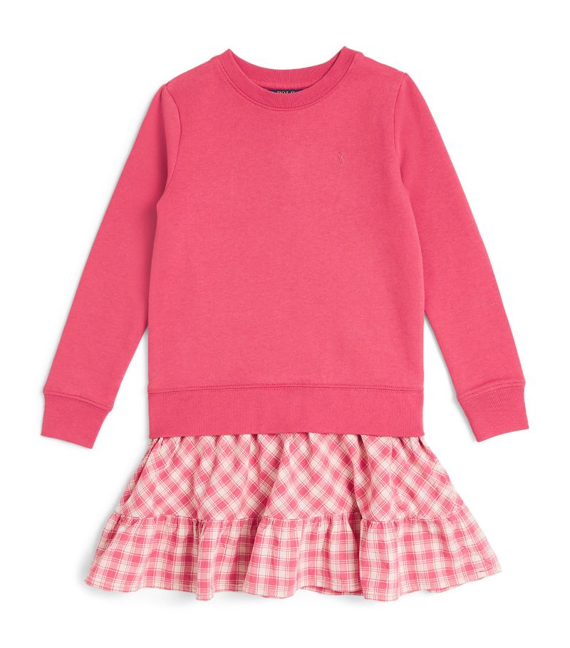 Ralph Lauren Kids Ralph Lauren Kids Polo Pony Sweatshirt Dress (2-7 Years)