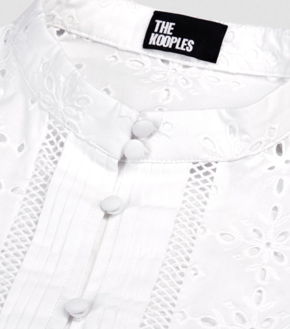 The Kooples The Kooples Cotton Broderie Anglaise Shirt