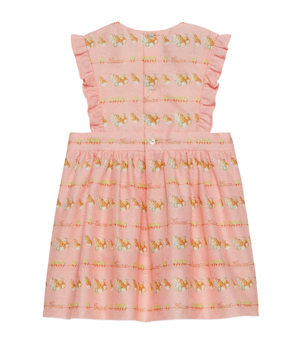 Gucci Gucci Kids X Peter Rabbit Pinafore Dress (3-36 Months)