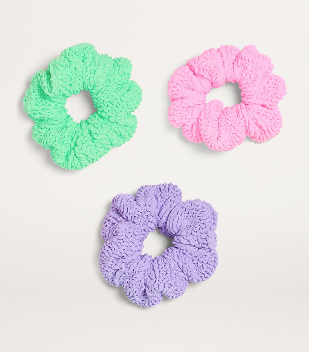 Hunza G Kids Hunza G Kids Set Of 3 Scrunchies