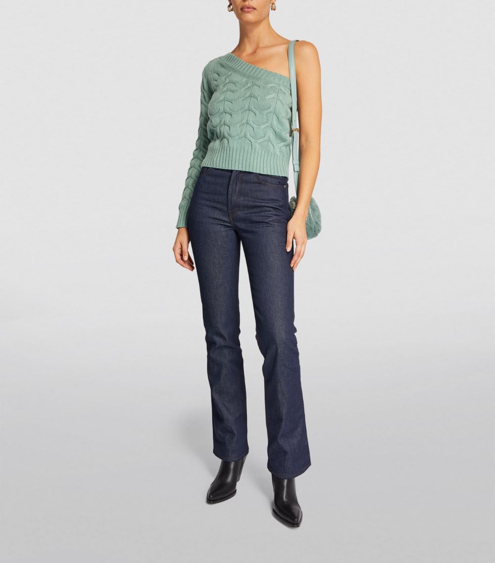 Max Mara Max Mara One-Shoulder Odeon Sweater