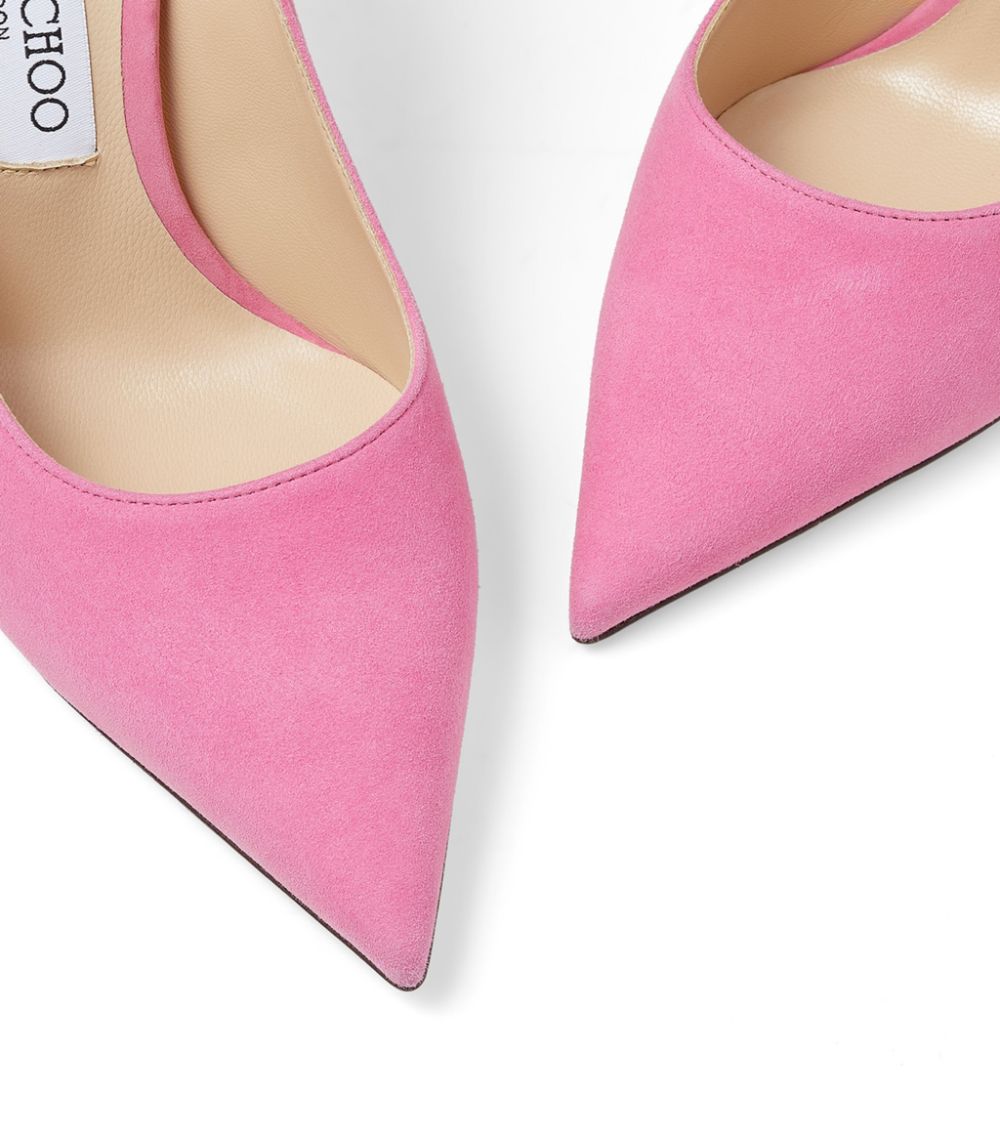 Jimmy Choo Jimmy Choo Love 100 Suede Pumps