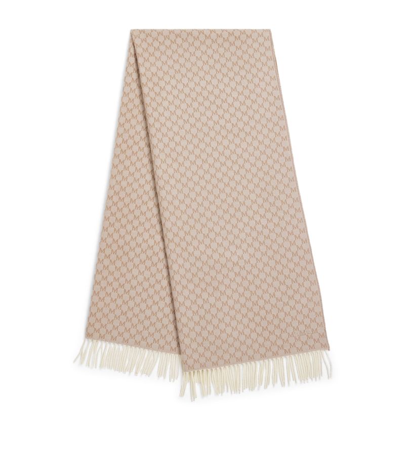 Max Mara Max Mara Wool Jacquard Scarf