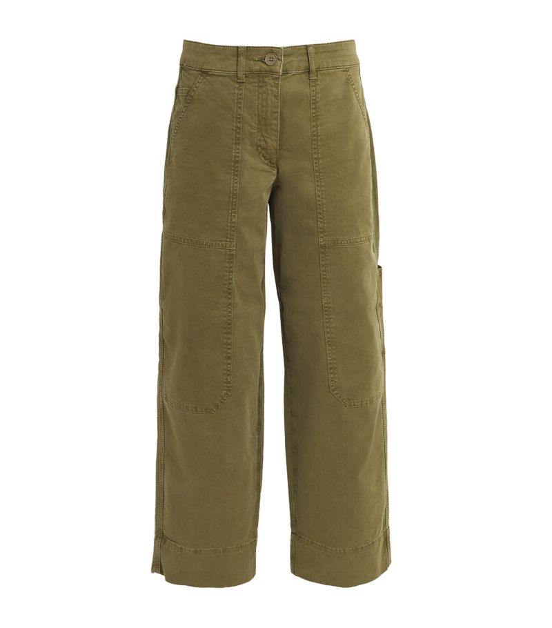 Me+Em Me+Em Stretch-Cotton Utility Trousers