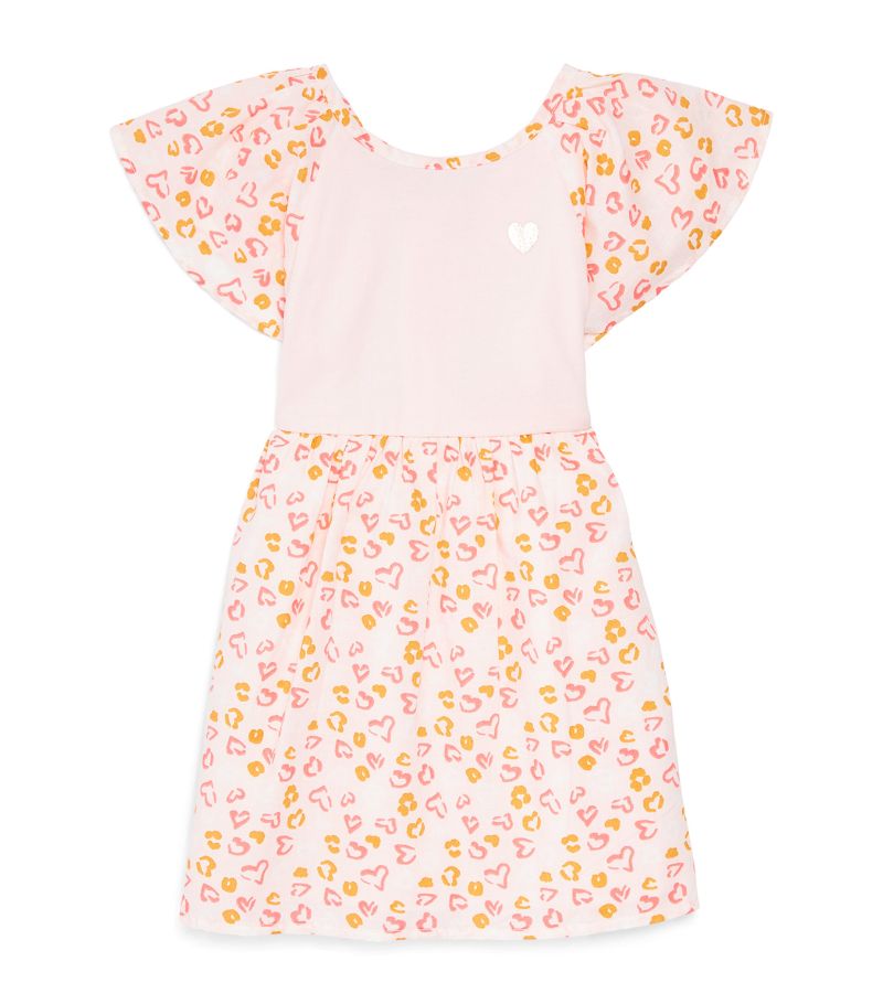 Carrément Beau Carrement Beau Cotton Printed Dress (2-3 Years)