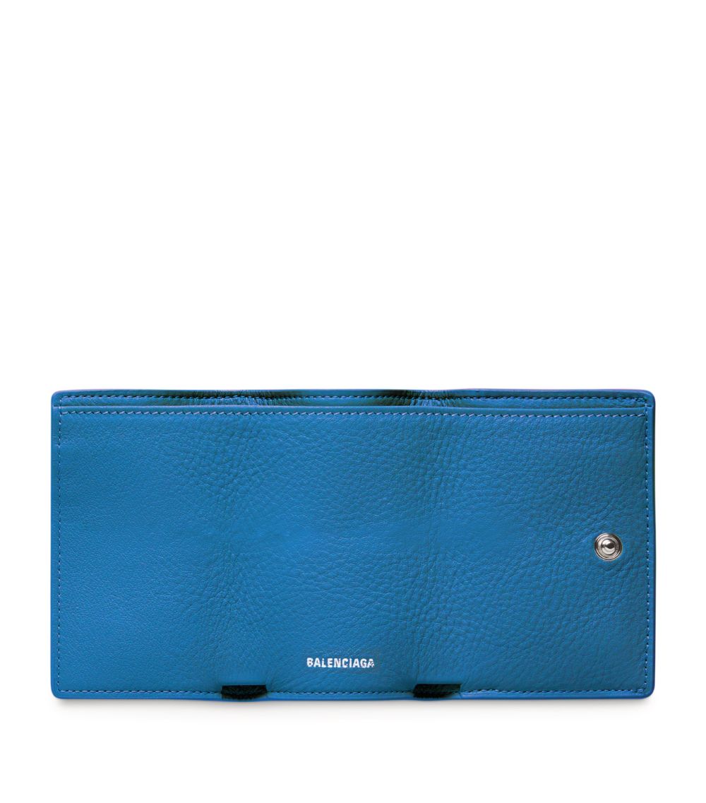 Balenciaga Balenciaga Mini Leather Papier Wallet