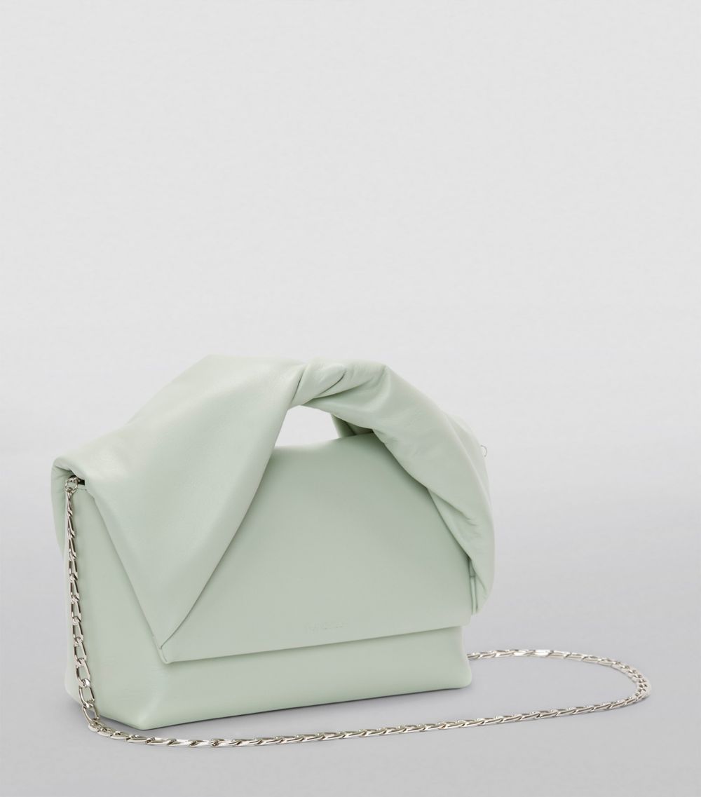 Jw Anderson Jw Anderson Medium Leather Twister Top-Handle Bag