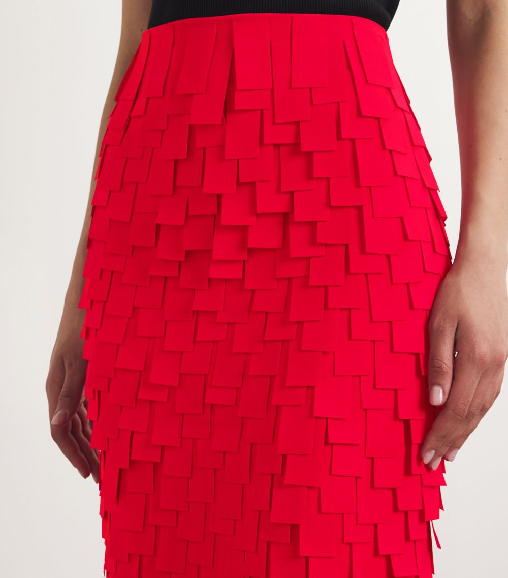 A.W.A.K.E. MODE A. W.A. K.E. Mode Rectangle Midi Skirt