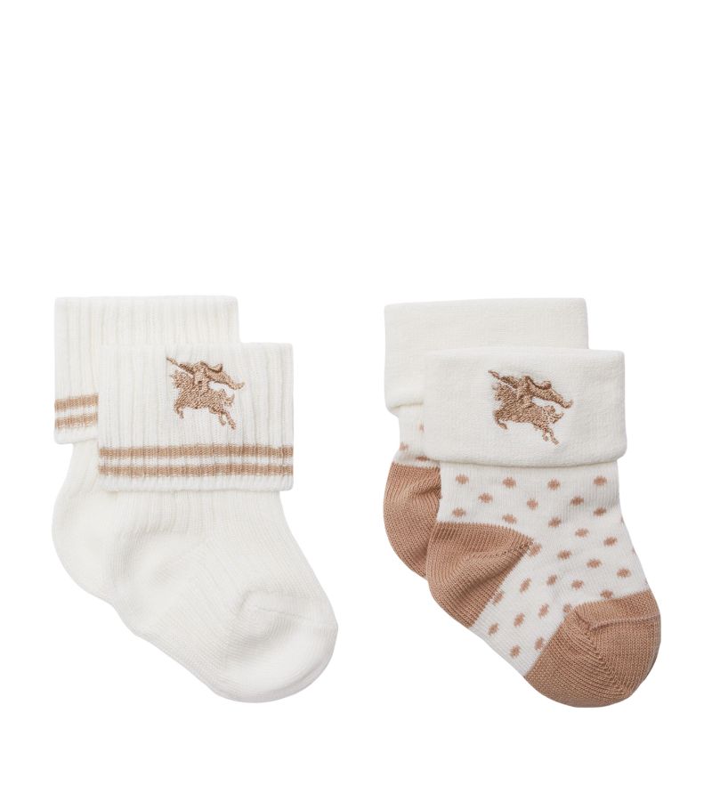 Burberry Burberry Kids Ekd Socks (Pack Of 2)