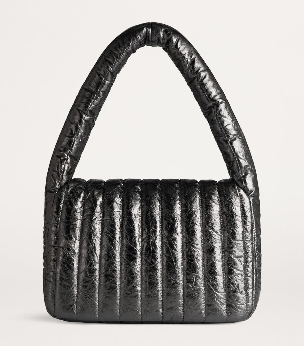 Balenciaga Balenciaga Leather Quilted Monaco Shoulder Bag