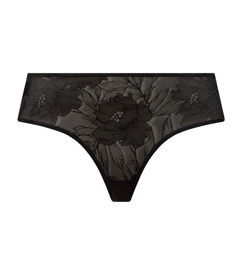 Hanro Hanro Floral Jacquard Tina Midi Briefs