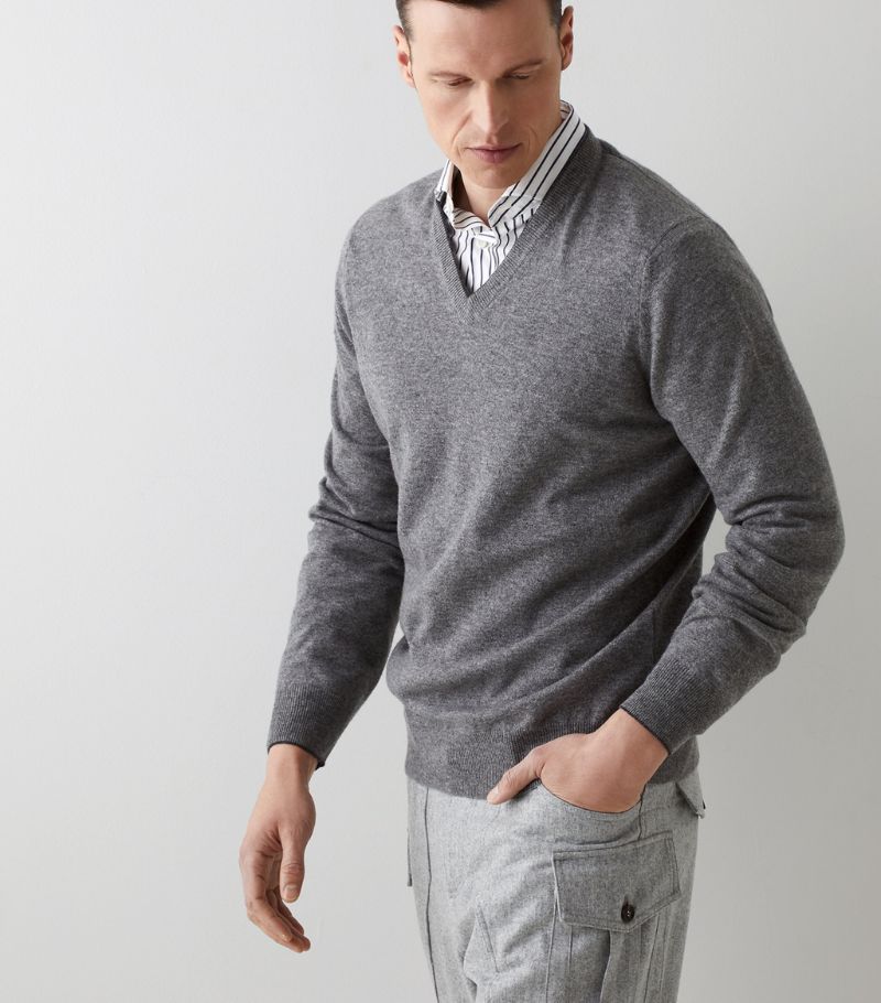 Brunello Cucinelli Brunello Cucinelli Cashmere V-Neck Sweater