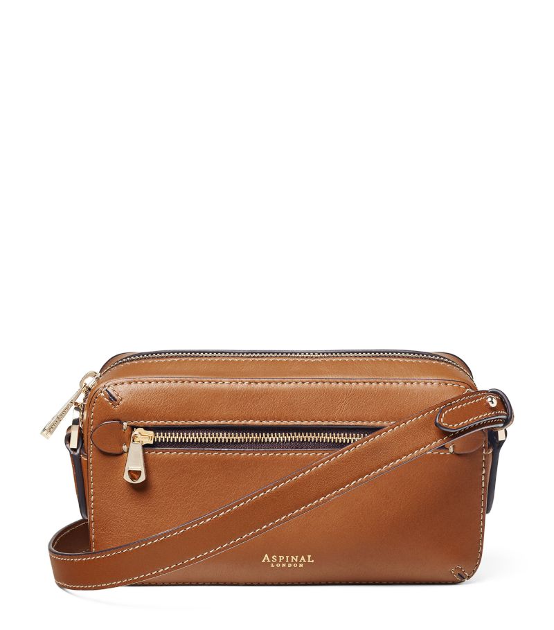  Aspinal Of London Leather Camera Bag