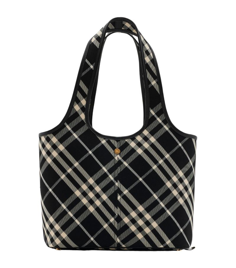 Burberry Burberry Small Check Tote Bag