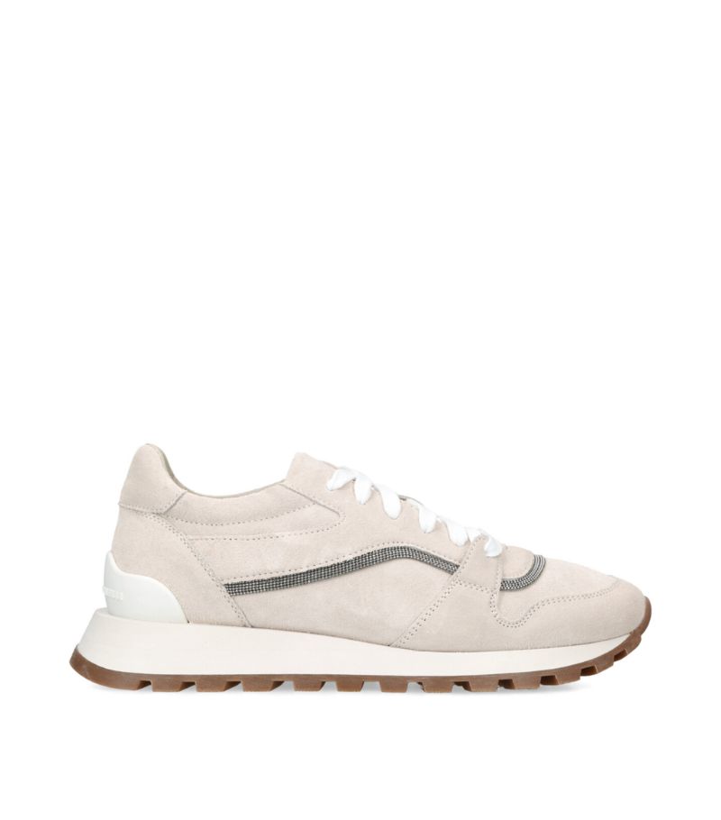 Brunello Cucinelli Brunello Cucinelli Suede Running Sneakers