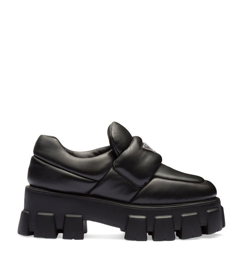 Prada Prada Padded Leather Loafers