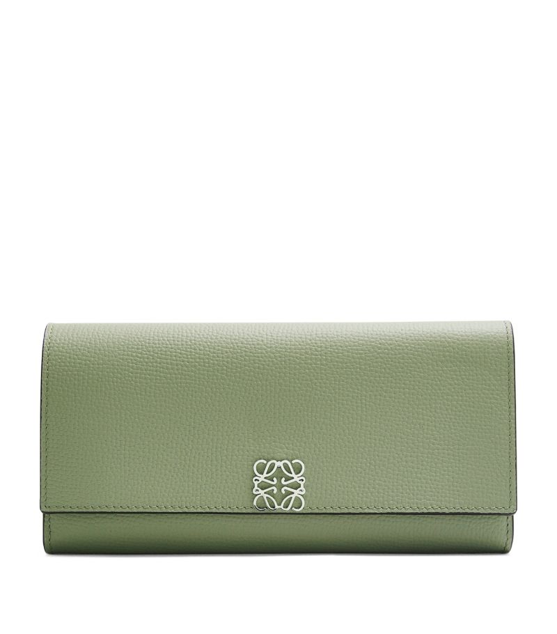 Loewe Loewe Calfskin Anagram Continental Wallet