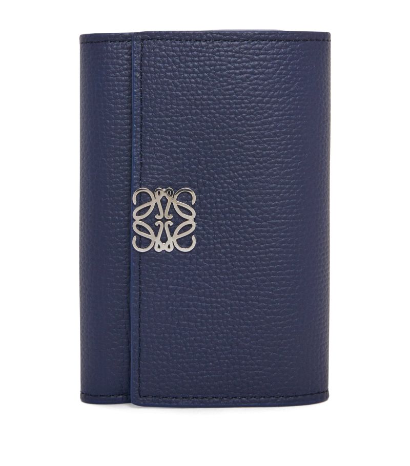 Loewe Loewe Leather Anagram Vertical Wallet