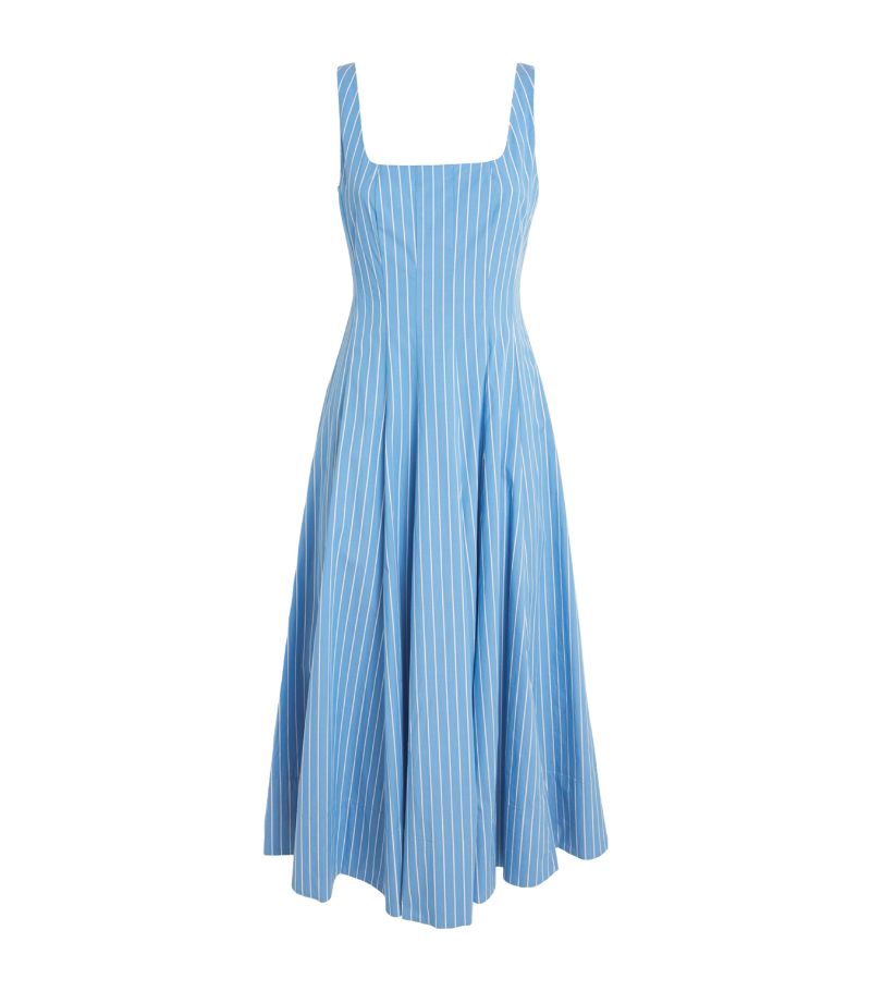 Stand Stand Stretch-Cotton Wells Midi Dress