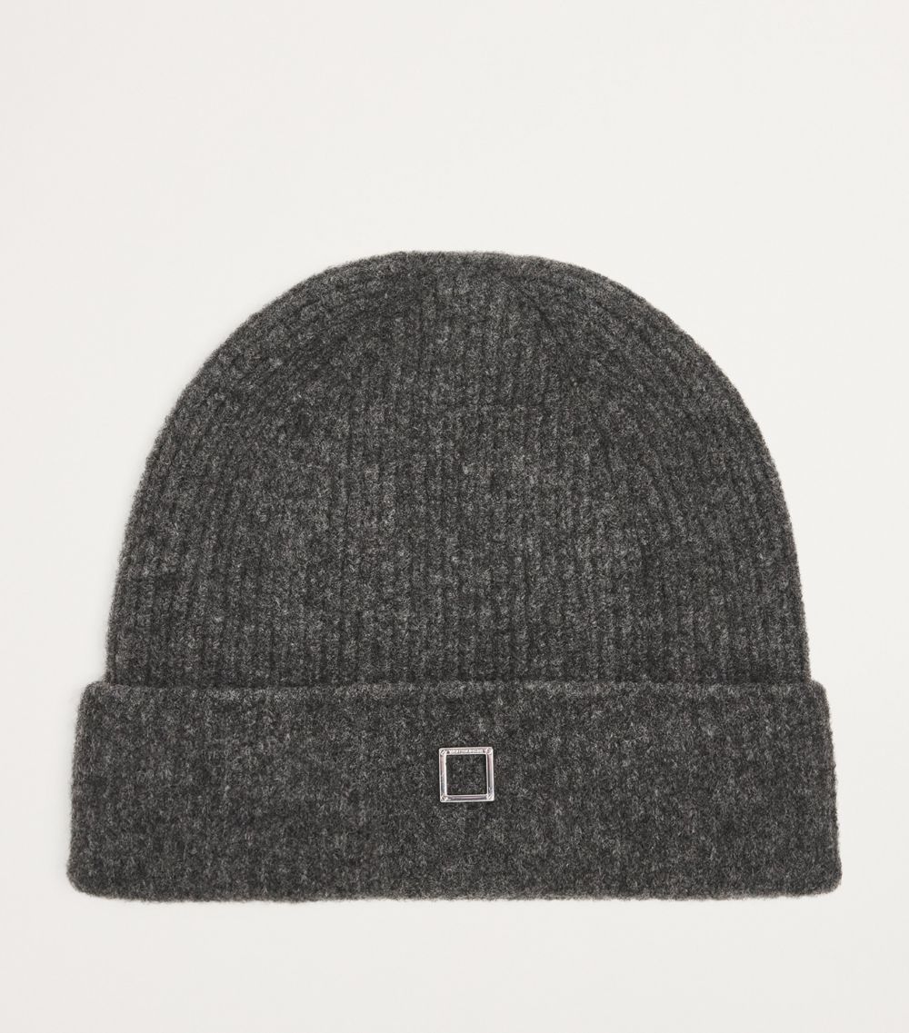 Wooyoungmi Wooyoungmi Wool-Blend Logo Beanie