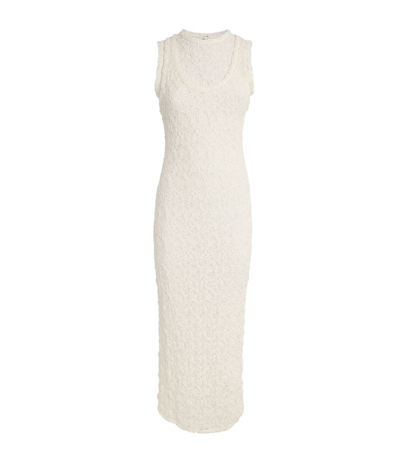 Jil Sander Jil Sander Lace Double-Layer Dress