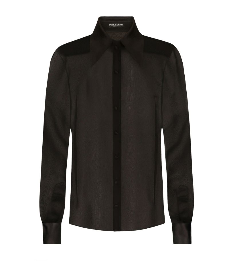 Dolce & Gabbana Dolce & Gabbana Lace Sheer Shirt