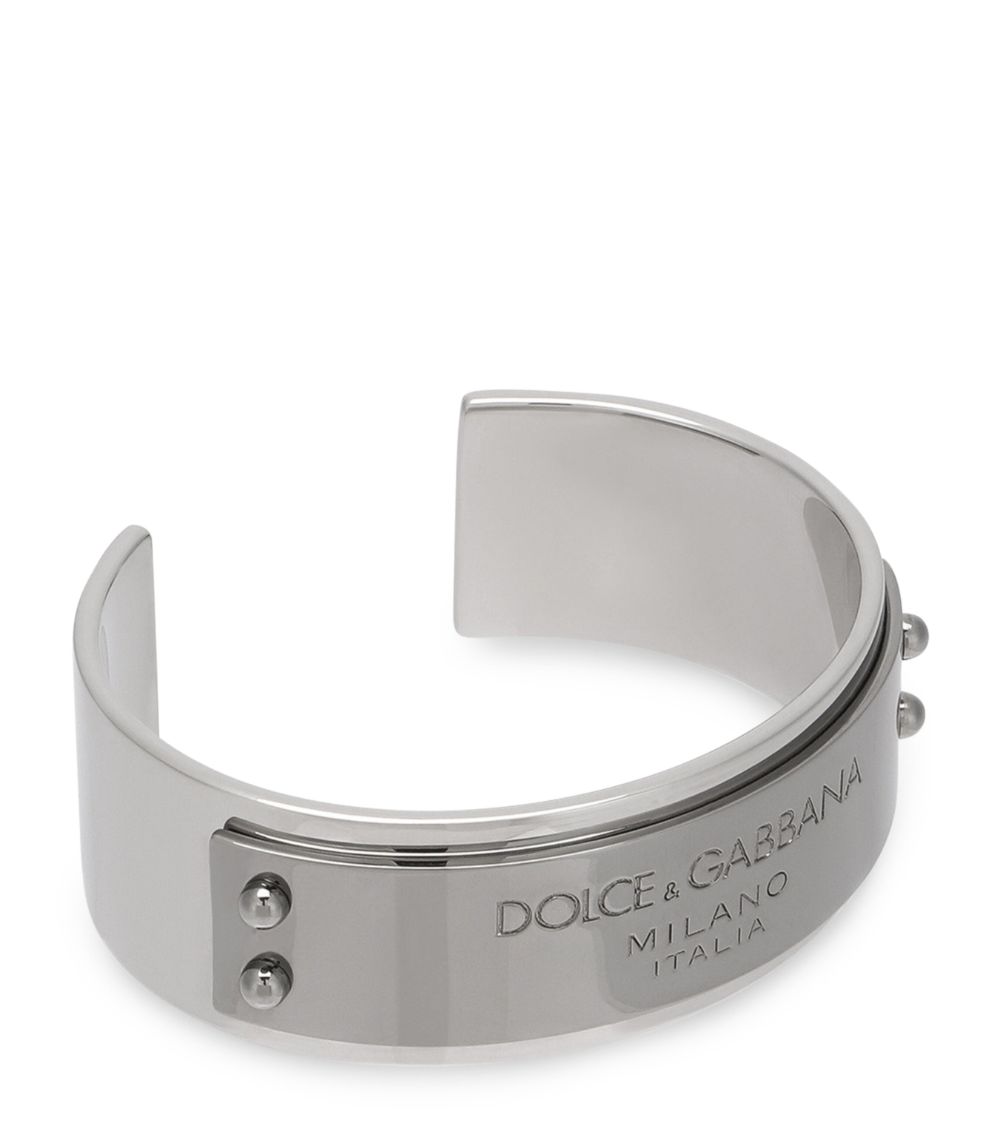 Dolce & Gabbana Dolce & Gabbana Logo-Engraved Bangle