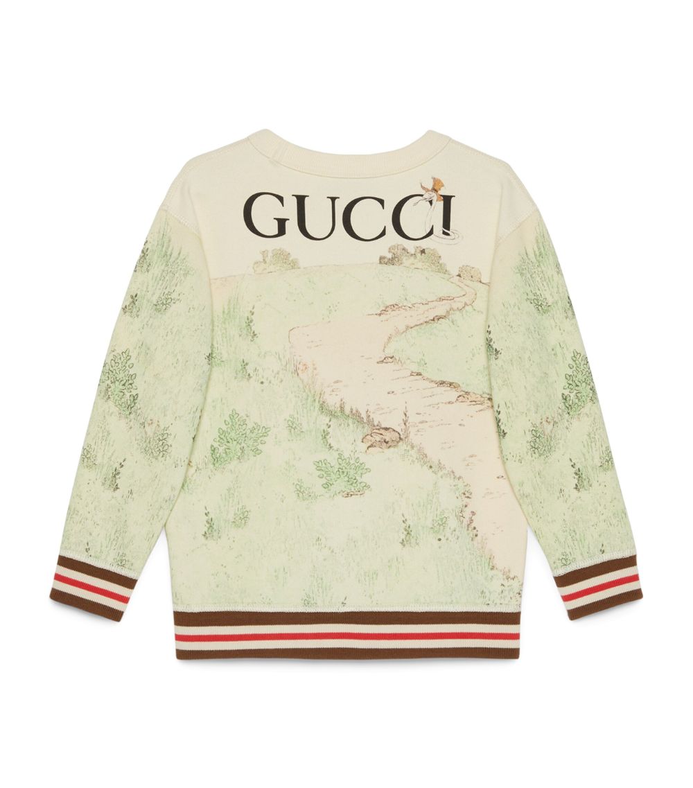 Gucci Gucci Kids Animal Illustration Sweatshirt (4-12 Years)