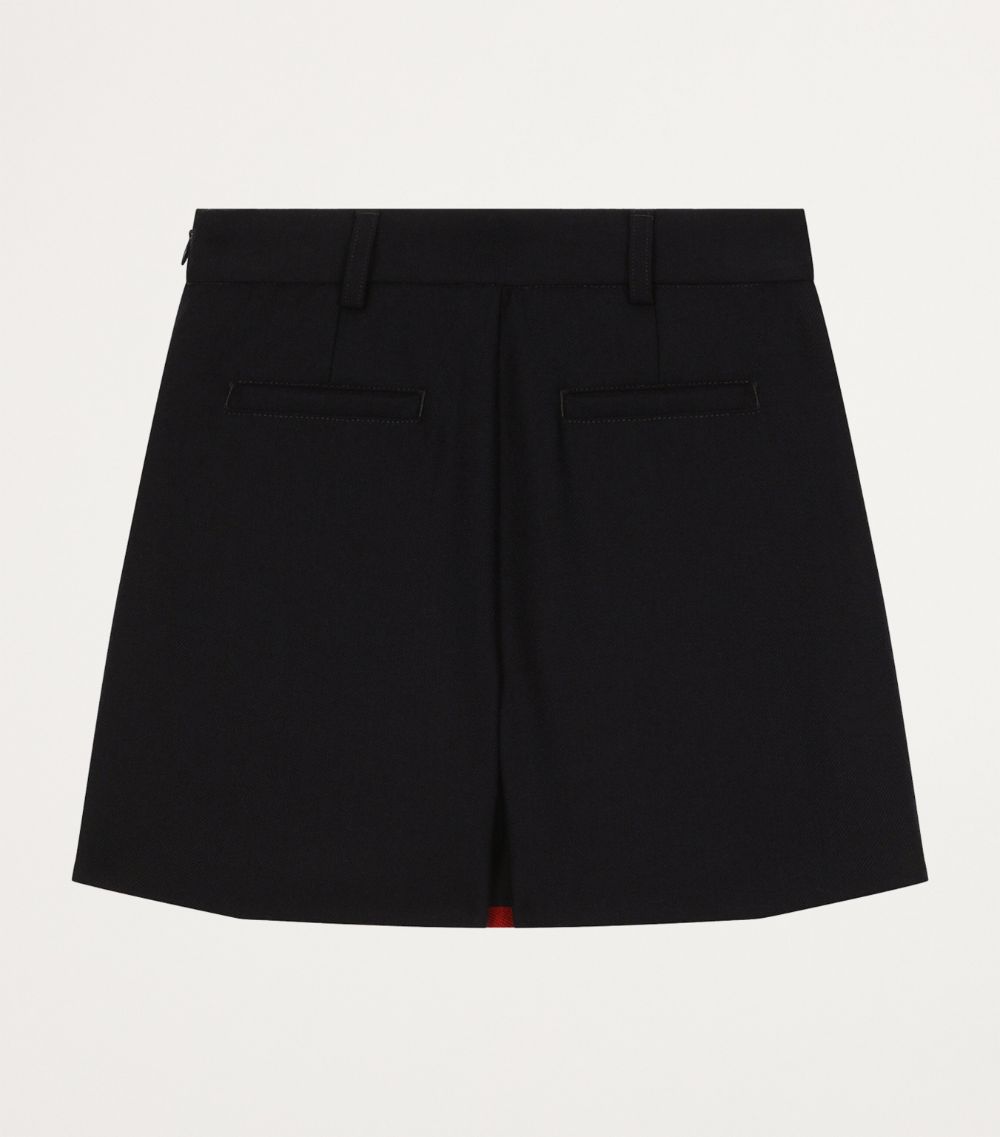 Dolce & Gabbana Dolce & Gabbana Kids Virgin Wool Skort (8-12 Years)