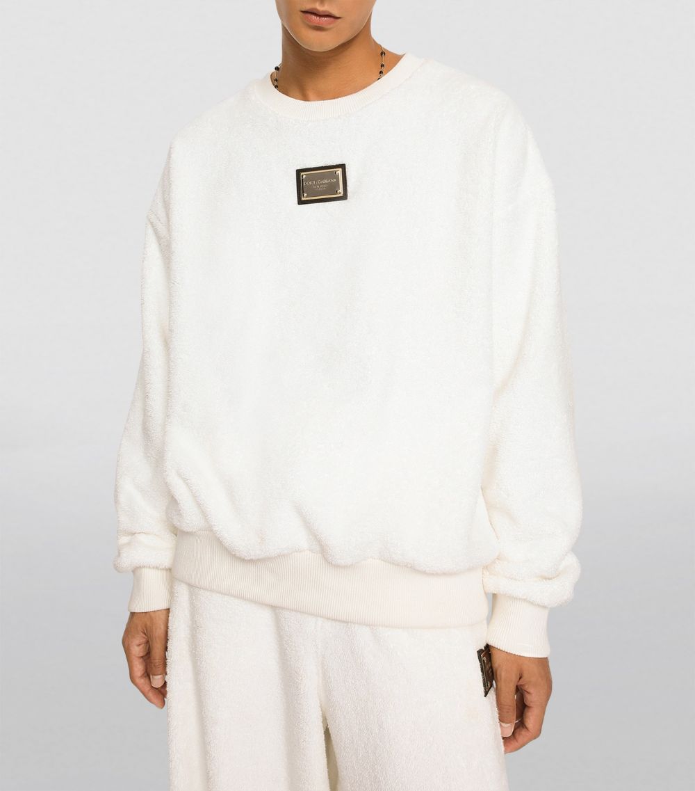 Dolce & Gabbana Dolce & Gabbana Logo Plaque Sweater