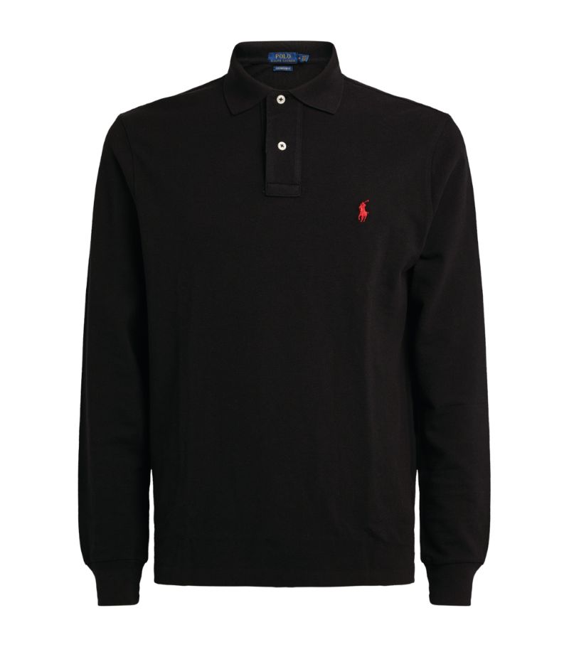 Polo Ralph Lauren Polo Ralph Lauren Polo Pony Long-Sleeved Polo Shirt