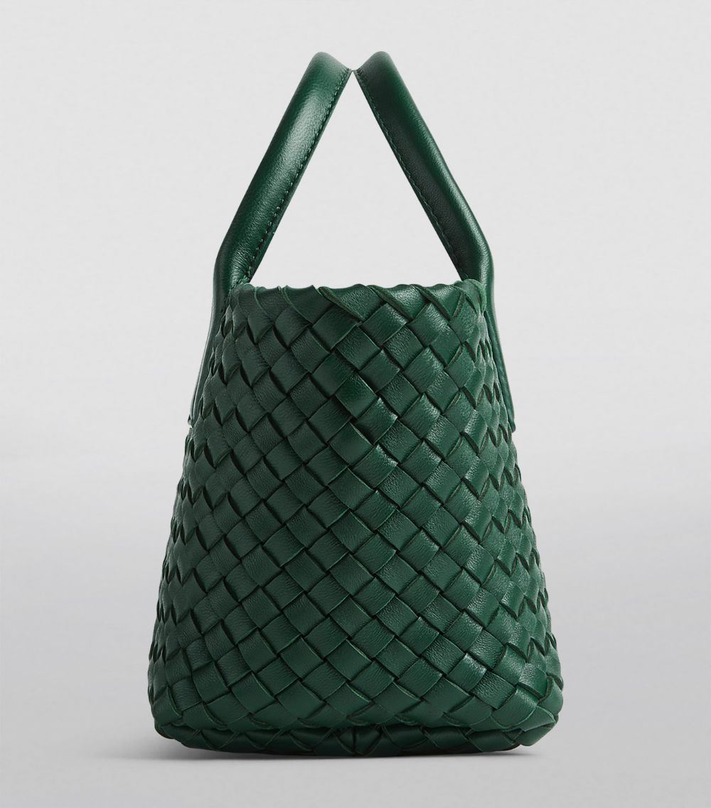 Bottega Veneta Bottega Veneta Mini Leather Cabat Top-Handle Bag