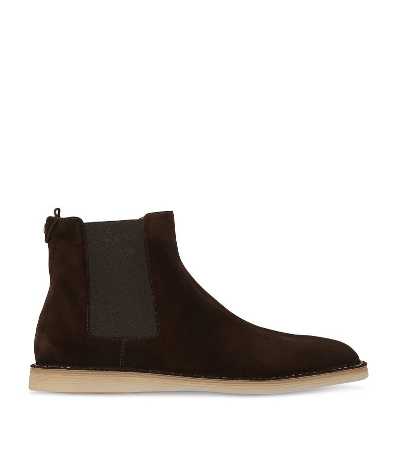 Dolce & Gabbana Dolce & Gabbana Suede Chelsea Boots